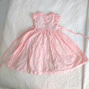 Beautiful pink flower dress